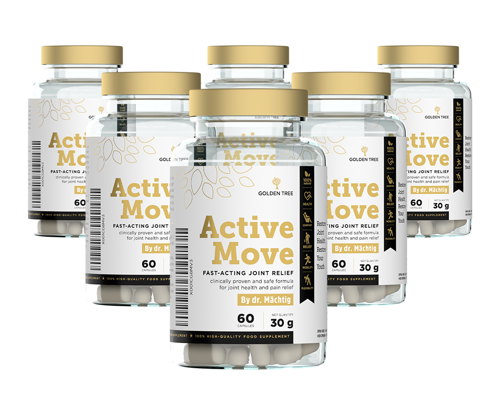 Active Move sechs Flaschen offizielles Vorteilspaket für 180 Tage