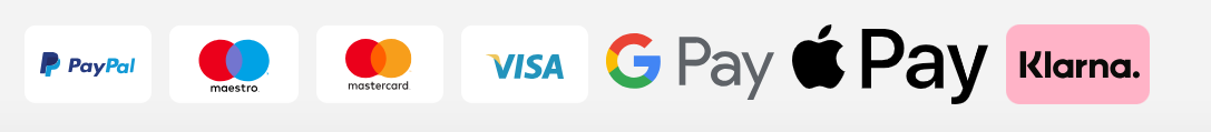 Active Move payment methods with PayPal Visa Mastercard and Maestro